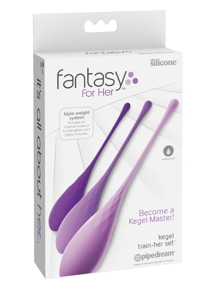 Her Fantasy Kegel Train-Her Set More Toys Pipedream Products