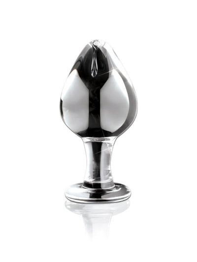 Icicles No. 25 Glass Butt Plug Anal Toys Pipedream Products Clear