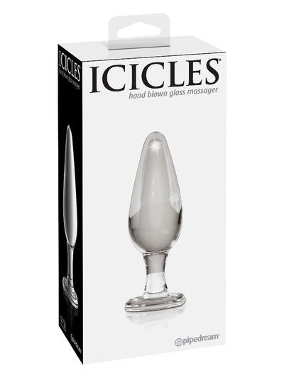 Icicles No. 26 Glass Butt Plug Anal Pipedream Products 