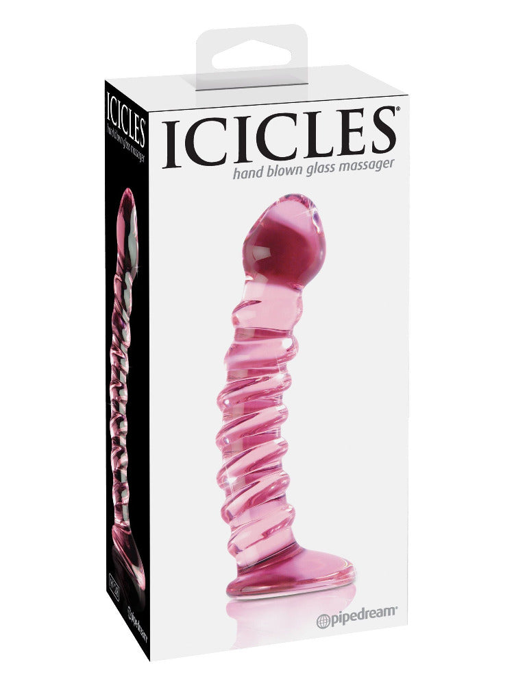 Icicles No. 28 Glass Massager Dildos Pipedream Products 