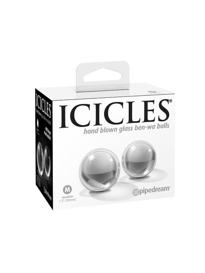 Icicles No. 42 Glass Ben-Wa Balls Kegel Balls More Toys Pipedream Products 