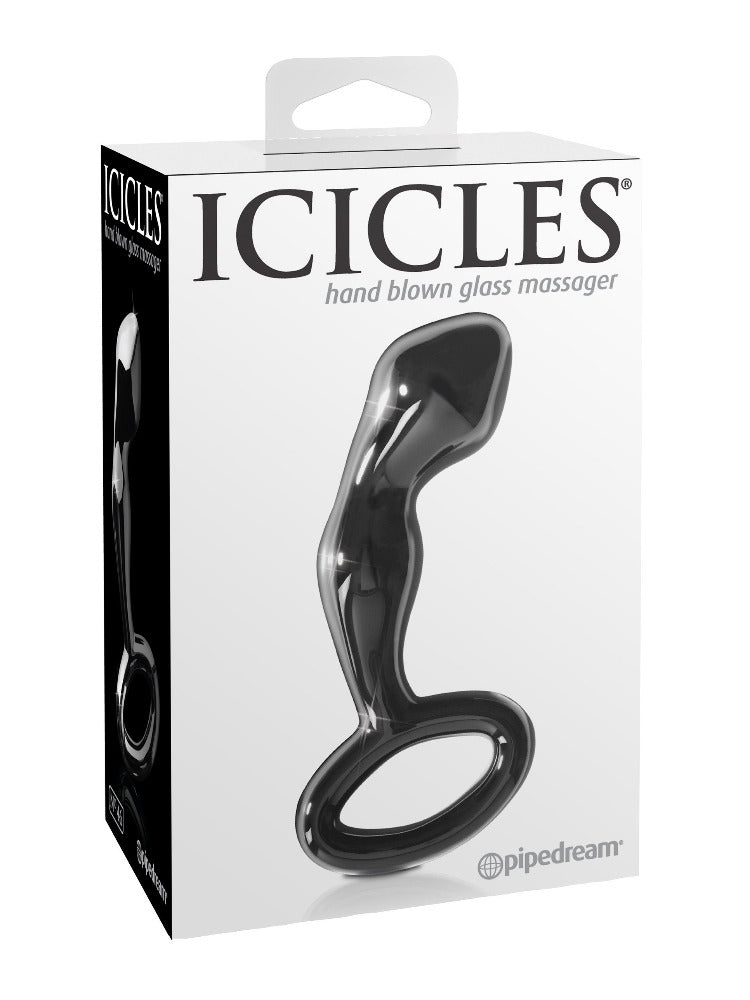 Icicles No. 46 Massager Anal Probe Anal Pipedream Products Black