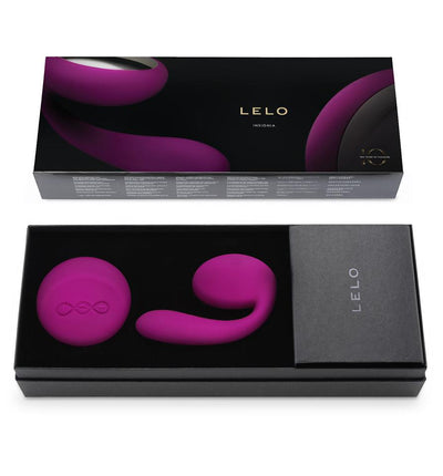 LELO Ida Insignia Remote Control Massager Vibrators LELO Deep Rose