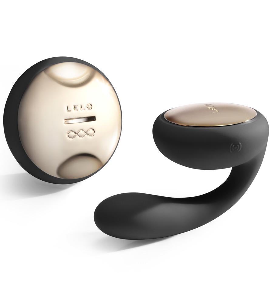 LELO Ida Insignia Remote Control Massager Vibrators LELO Black