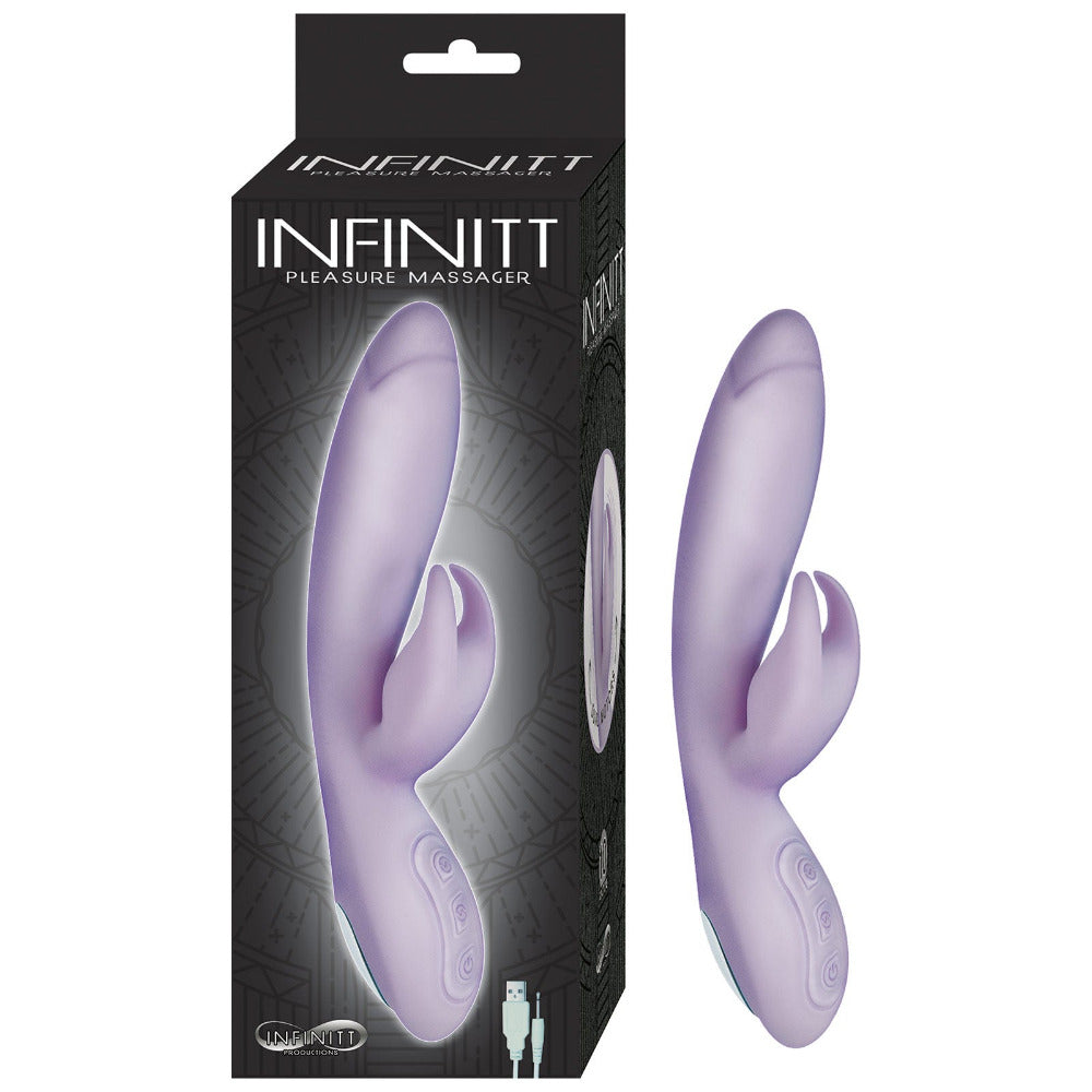 Infinitt Pleasure Massager Rabbit Vibrator Vibrators Nasstoys Lavender
