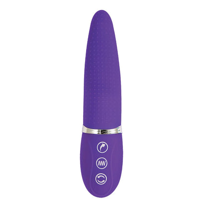 Infinitt Silicone Tongue Massager Vibrators Nasstoys Purple