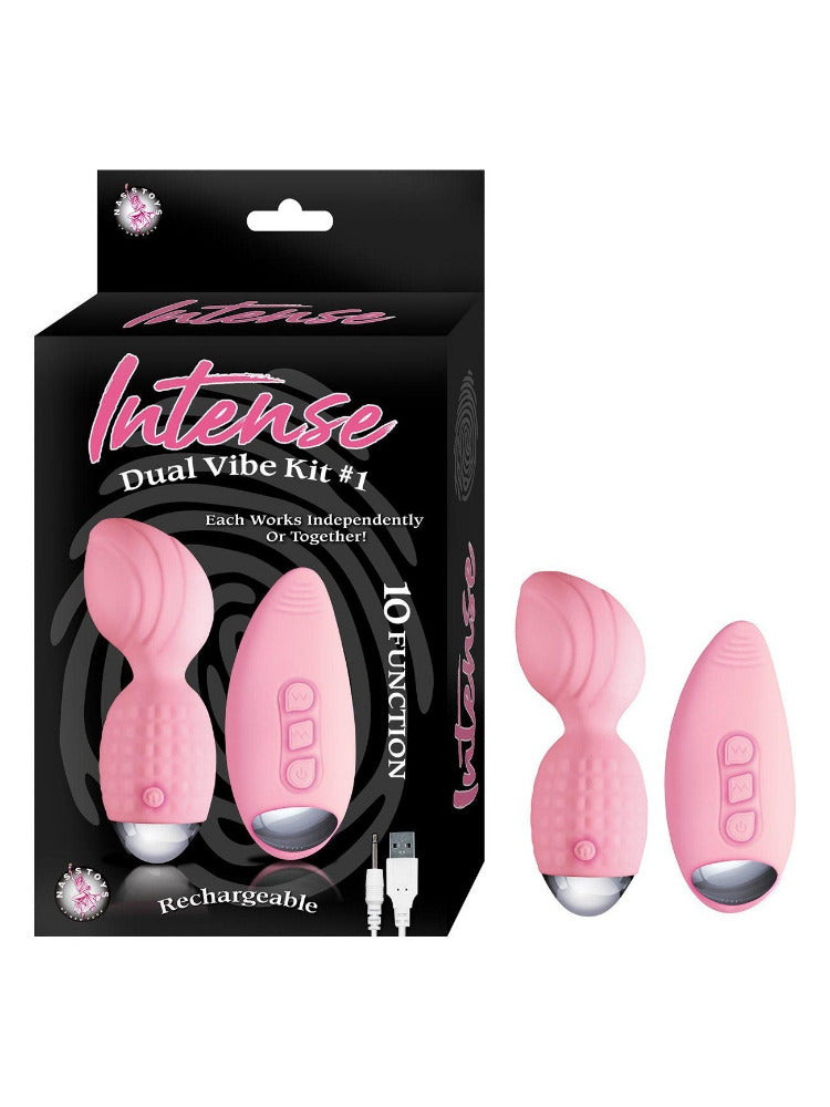 Intense Dual Vibe Kit #1 Bullet Vibrator Intense Dual Vibe Kit #1 Bullet Vibrator