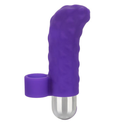 Intimate Play Vibrating Finger Teaser More Toys CalExotics Purple