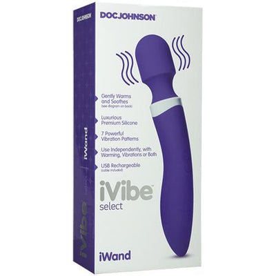 iVibe Select Rechargeable iWand Massager Vibrators Doc Johnson