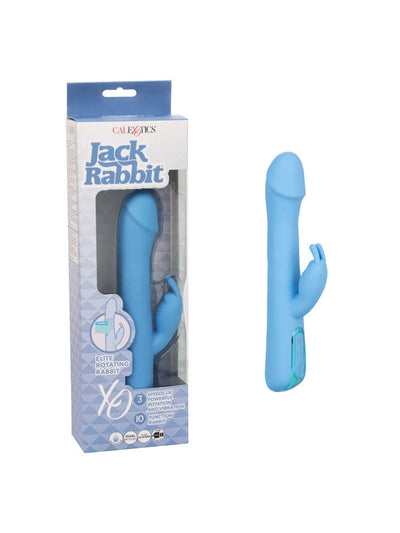 Jack Rabbit Elite Rotating Rabbit Vibrator Vibrators CalExotics Blue