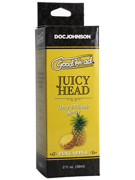 Juicy Head Dry Mouth Oral Enhancement Spray Sexual Enhancers Doc Johnson Pineapple