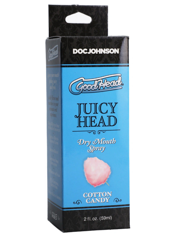 Juicy Head Dry Mouth Oral Enhancement Spray Sexual Enhancers Doc Johnson Cotton Candy