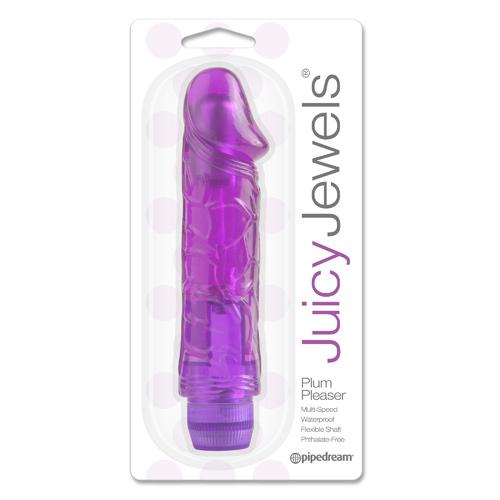 Juicy Jewels Plum Pleaser Vibrator Vibrators Pipedream Products