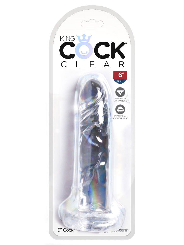 King Cock Clear Realistic Dildo Dildos Pipedream Products 