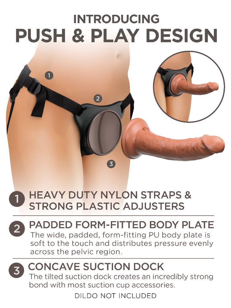 King Cock Elite Comfy Body Dock Harness More Toys Pipedream Products 