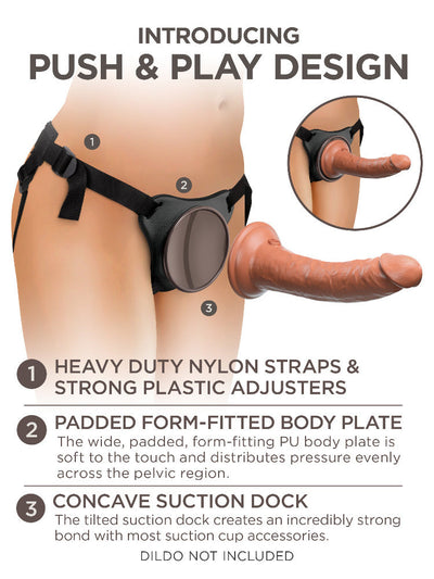 King Cock Elite Comfy Body Dock Harness More Toys Pipedream Products 