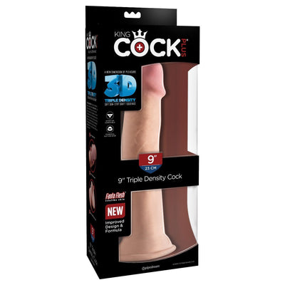 King Cock Plus Triple Density Dildo Dildos Pipedream Products 9"