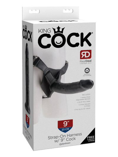 King Cock Strap-On Harness Set  More Toys Pipedream Products XLarge Black