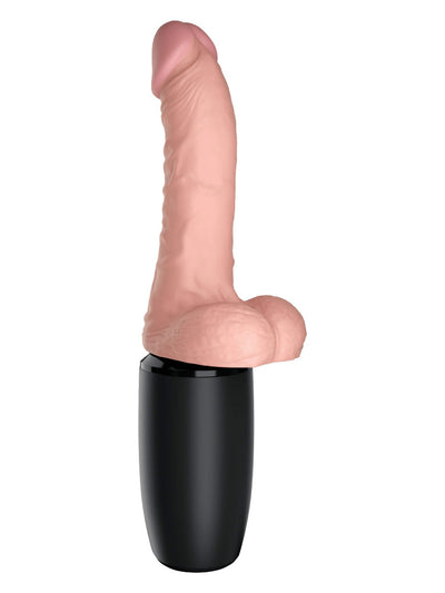 King Cock Plus Thrusting Cock with Balls Dildos Pipedream Products 