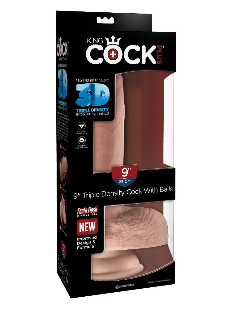 King Cock Plus Triple Density Cock Dildo Dildos Pipedream Products 