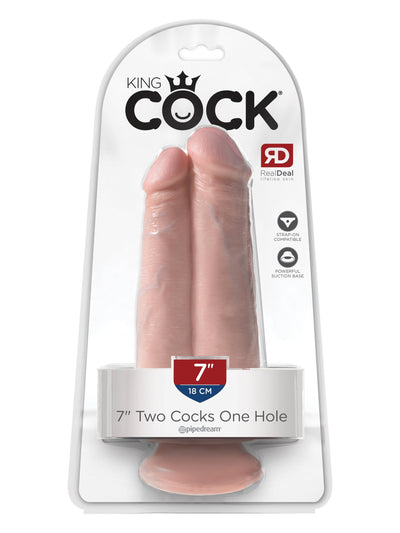 King Cock Two Cocks One Hole Dildo Dildos Pipedream Products