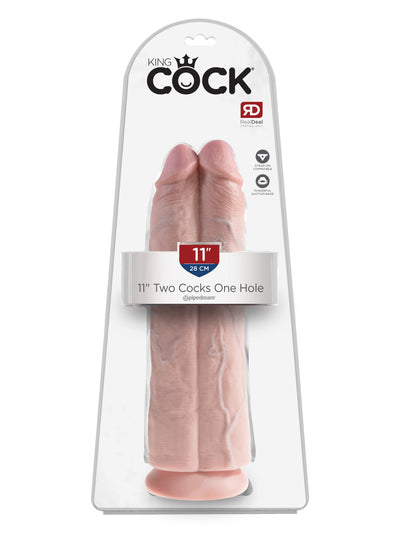 King Cock Two Cocks One Hole Dildo Dildos Pipedream Products
