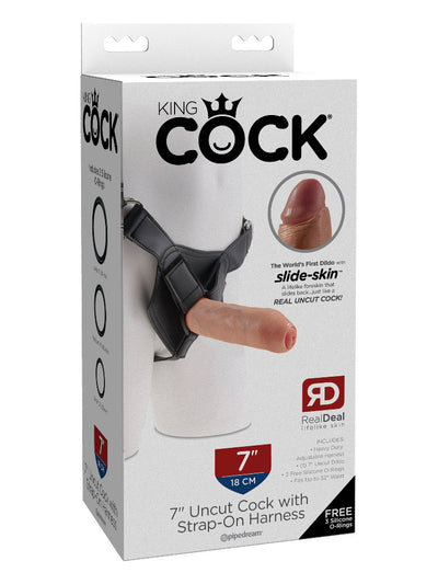 King Cock Uncut Strap-On Harness Set More Toys Pipedream Products 