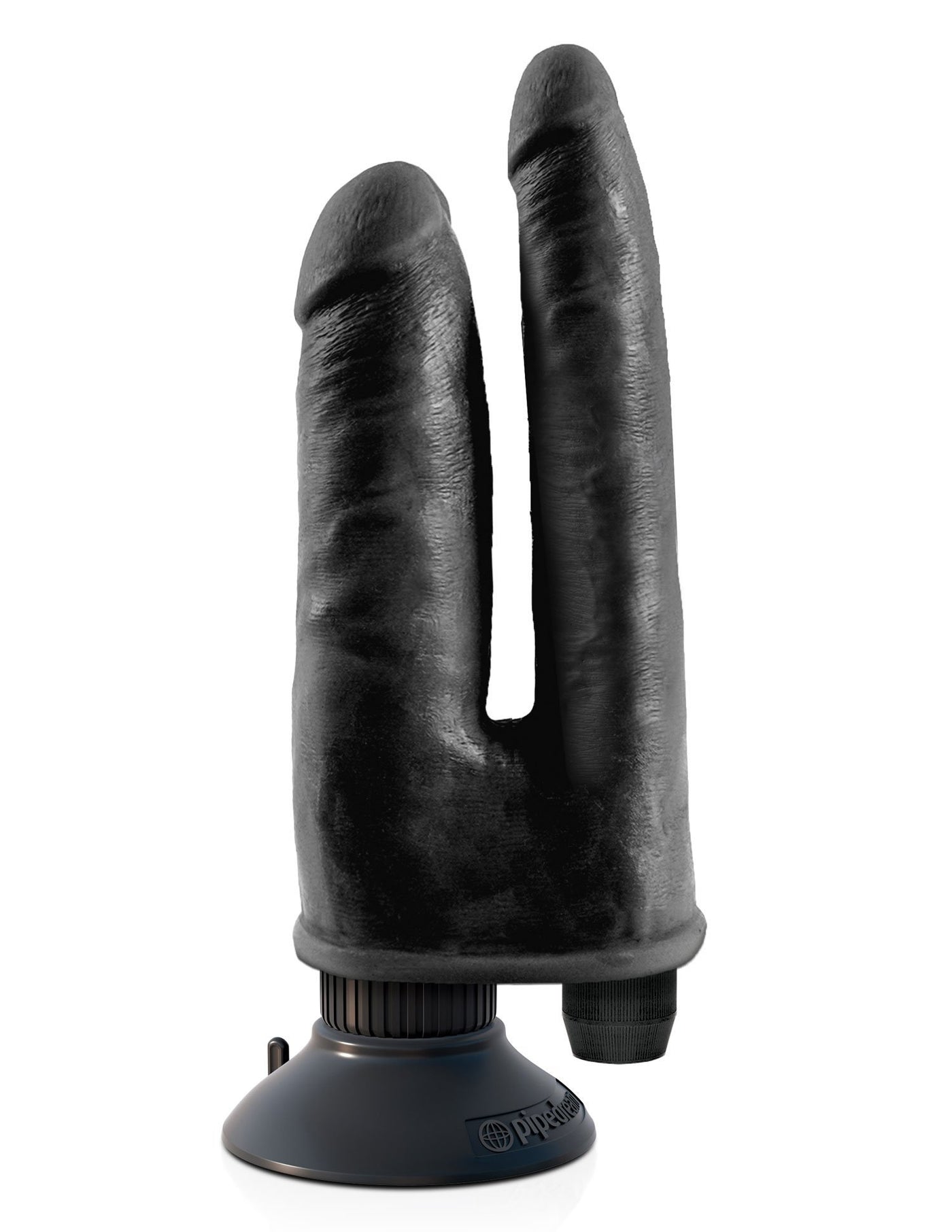 King Cock Vibrating Double Penetrator Dildo Dildos Pipedream Products Black