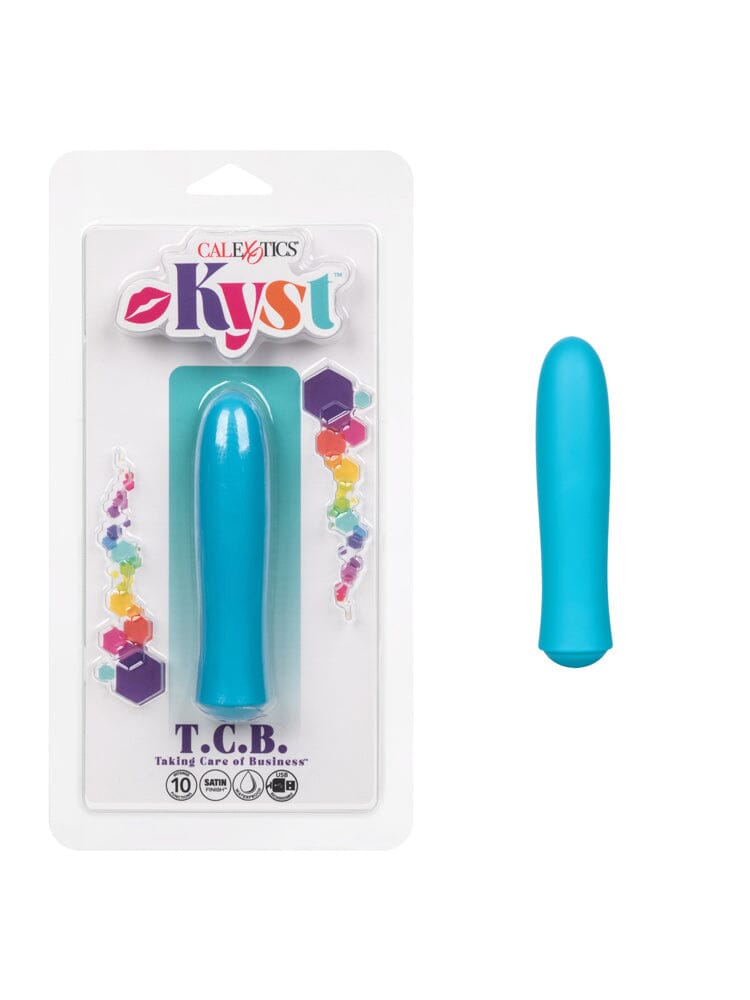 Kyst T.C.B Rechargeable Mini Massager Vibrators CalExotics Blue