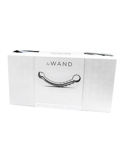 Le Wand Bow Stainless Steel Dildo Dildos Le Wand Silver