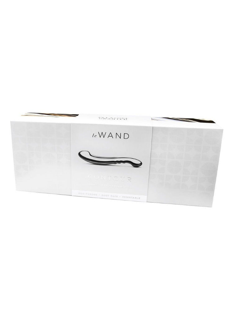 Le Wand Contour Stainless Steel Dildo Dildos Le Wand Silver