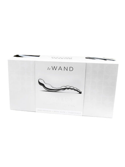 Le Wand Swerve Stainless Steel Dildo Dildos Le Wand Silver