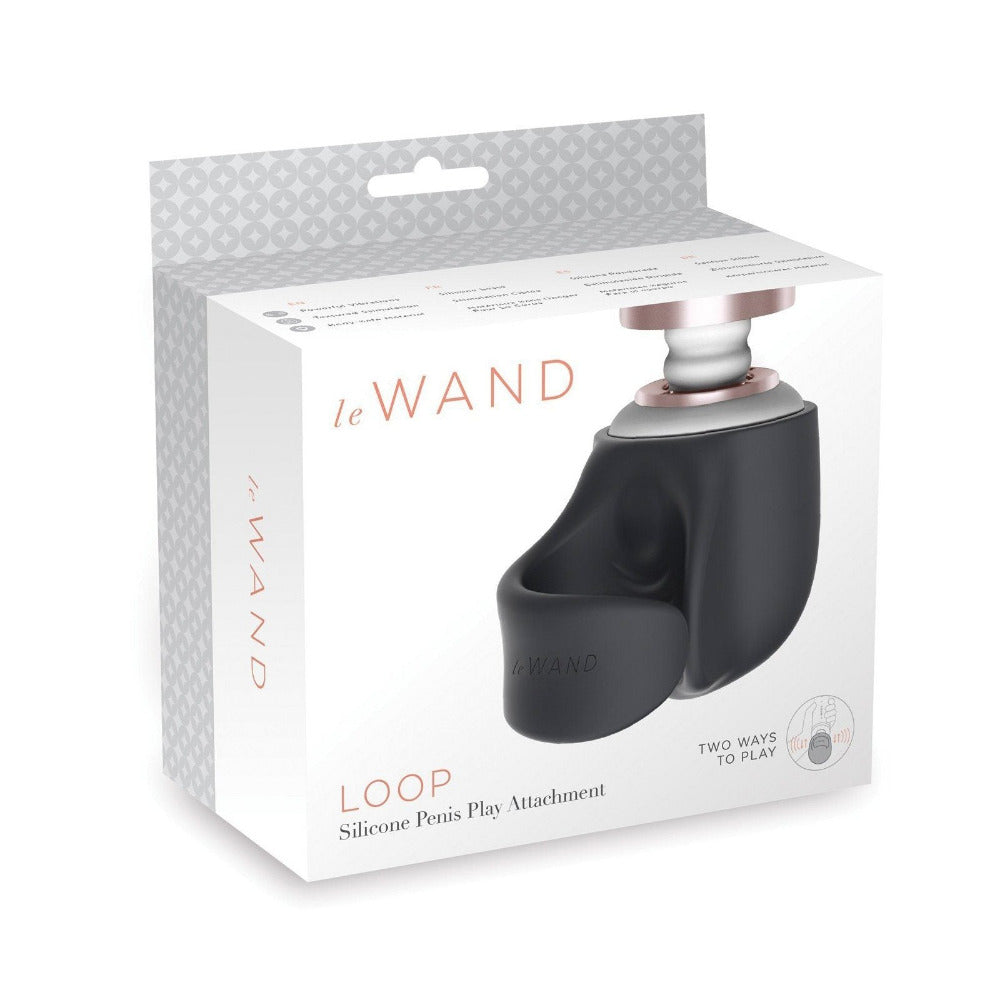 LeWand Silicone Loop Wand Attachment Vibrators Le Wand Grey