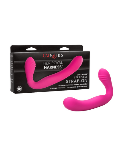 Love Rider Strapless Strap-On More Toys California Exotic Novelties Pink