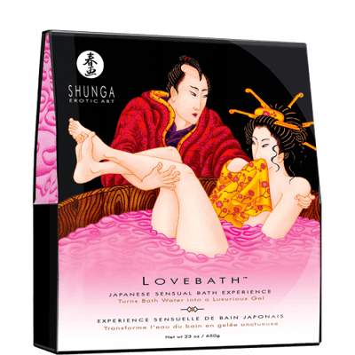 LoveBath Japanese Sensual Bath Gel Lubes and Massage Shunga 23 oz Dragon Fruit