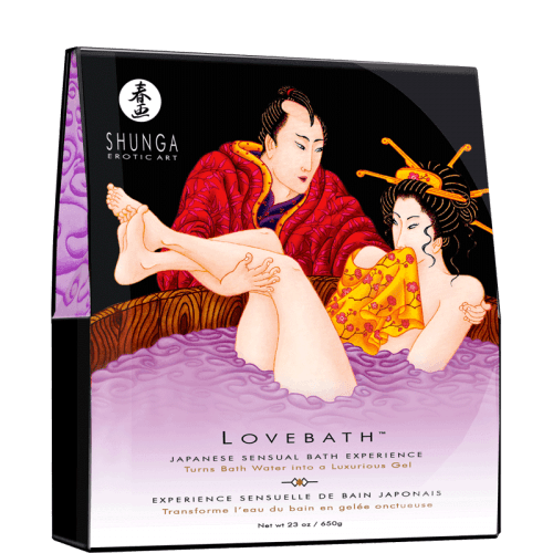 LoveBath Japanese Sensual Bath Gel Lubes and Massage Shunga 23 oz Sensual Lotus