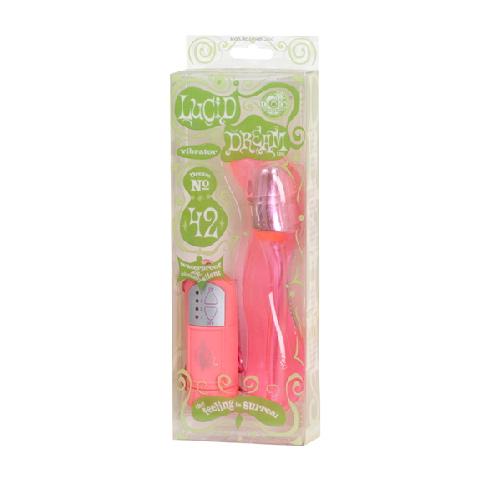 Lucid Dreams #42 G-Spot Wired Bullet Vibrators Doc Johnson Pink Rose