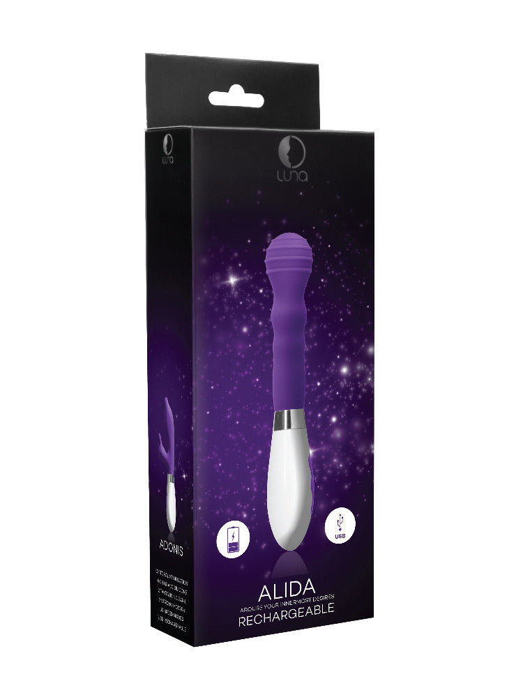 Luna: Alida Silicone Rechargeable Vibrator Luna: Alida Silicone Rechargeable Vibrator