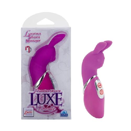 Luxe Embrace Waterproof Rabbit Massager Vibrators CalExotics Pink