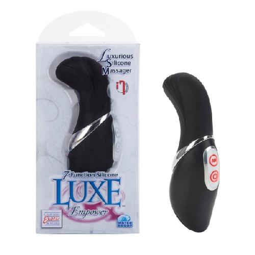 Luxe Empower Waterproof Massager Vibrators CalExotics Black