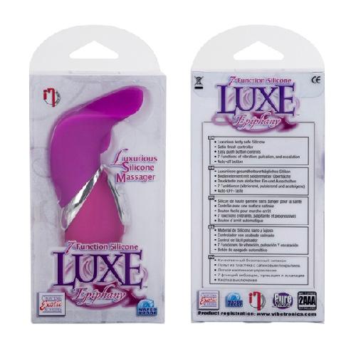 Luxe Epiphany Silicone Clitoral Massager Vibrators California Exotic Novelties