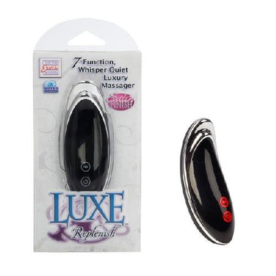 Luxe Replenish Waterproof Personal Massager Vibrators California Exotic Novelties Black 