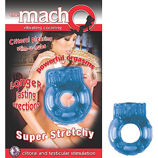The MachO Vibrating Cock Ring More Toys Nasstoys Purple