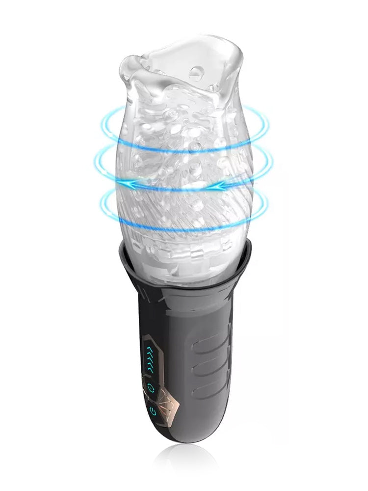 male rose sex toy Male Rose 3 Thrusting Rotating Penis Vibrator Masturbator – Condomania.com