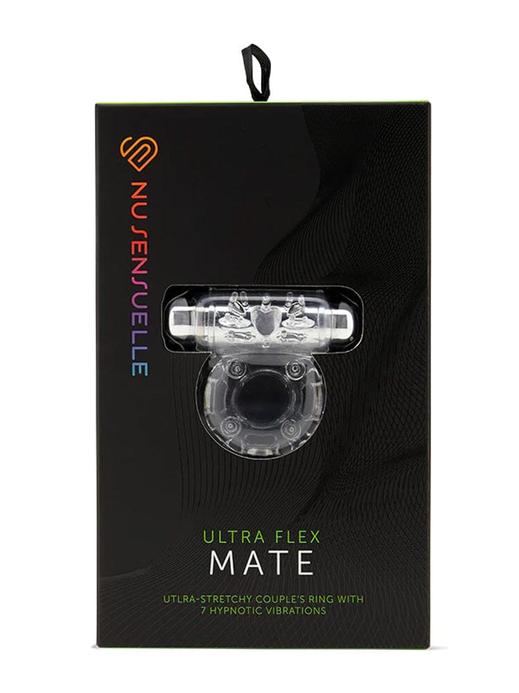 Ultra Flex Mate Rechargeable Couple’s Ring More Toys Nu Sensuelle Clear