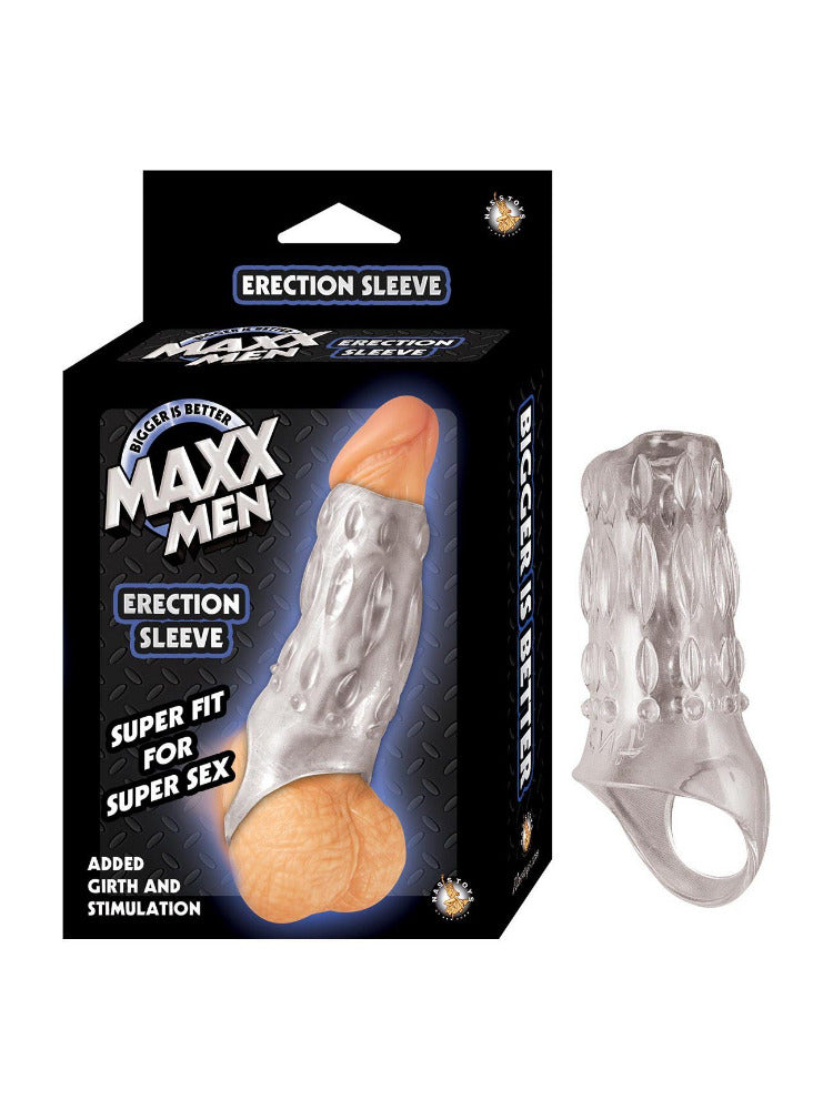 Maxx Men Erection Sleeve More Toys Nasstoys Clear 