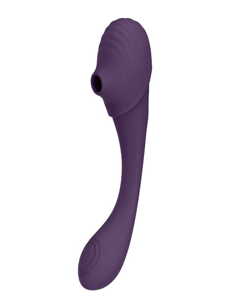Puissante Coco Bendable Rechargeable Dual Ended Air Pulse Vibrator