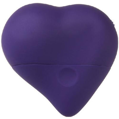 Mood Breezy Heart Shaped Massager Vibrators Doc Johnson Purple