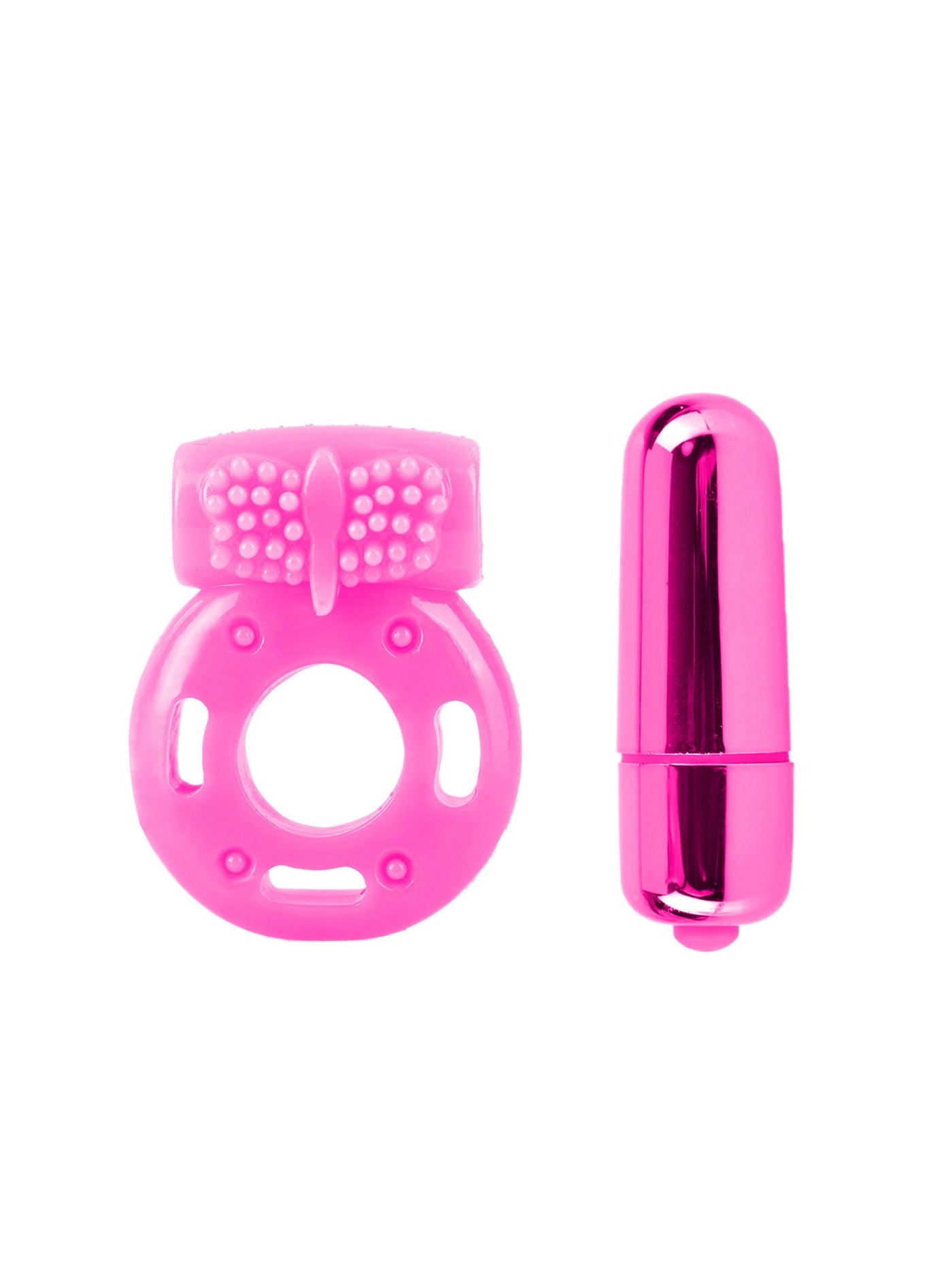 NEON Silicone Elite Vibrating Couples Kit More Toys Pipedream Products Pink