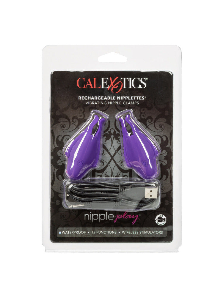 nipplettes vibrating nipple clamps CalExotics Nipple Play Nipplettes Vibrating Nipple Clamps– Hamilton Park  Electronics